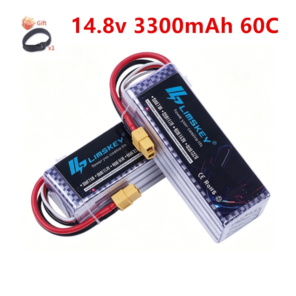 Drone Racing Battery - แบตเตอรี่ 4S LiPo 14.8V 3300mAh 60C/80C