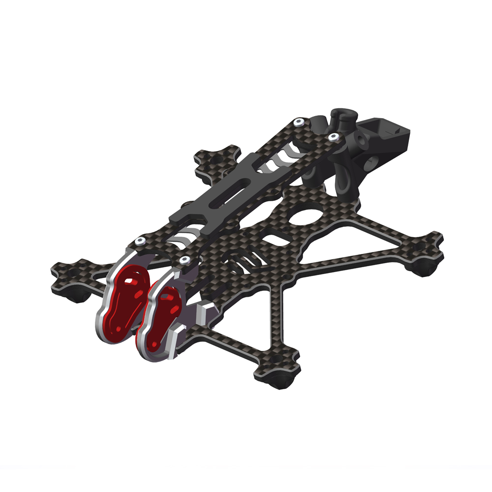 Drone Racing Frame - ชุดโครงสร้าง AlfaRC Fi-25 DJI O4 Air