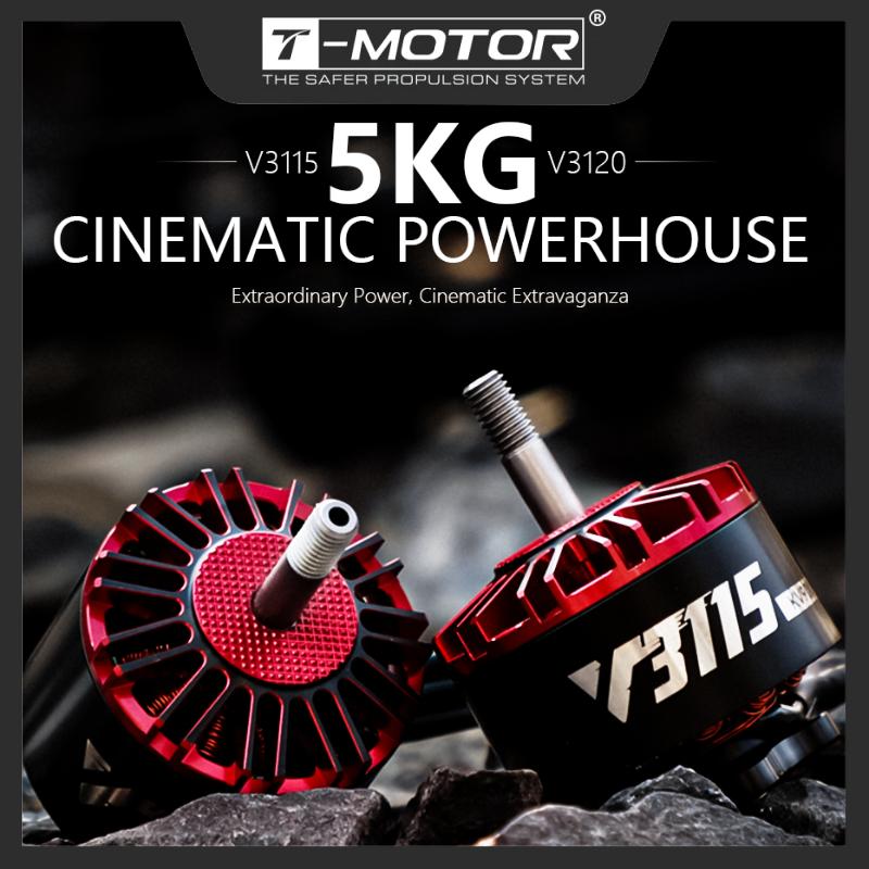 Drone Racing Flight Controller - มอเตอร์ไร้แปรงถ่าน T-MOTOR HOBBY Velox V3115 3-12S