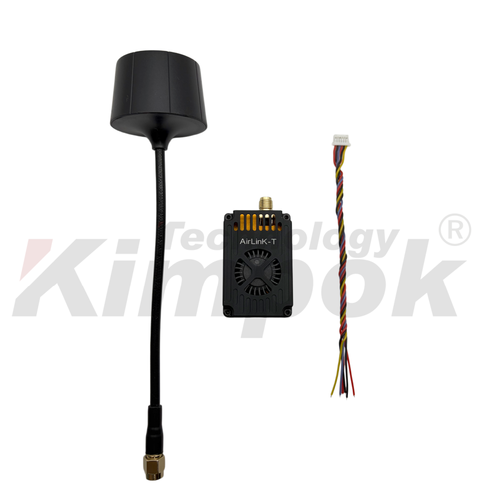 Drone Racing Vtx - FPV 3.7-4.2G 5W เครื่องส่งสัญญาณ VTX กำลังปรับได้สำหรับโดรนแข่งและระบบส่งภาพทางอากาศ