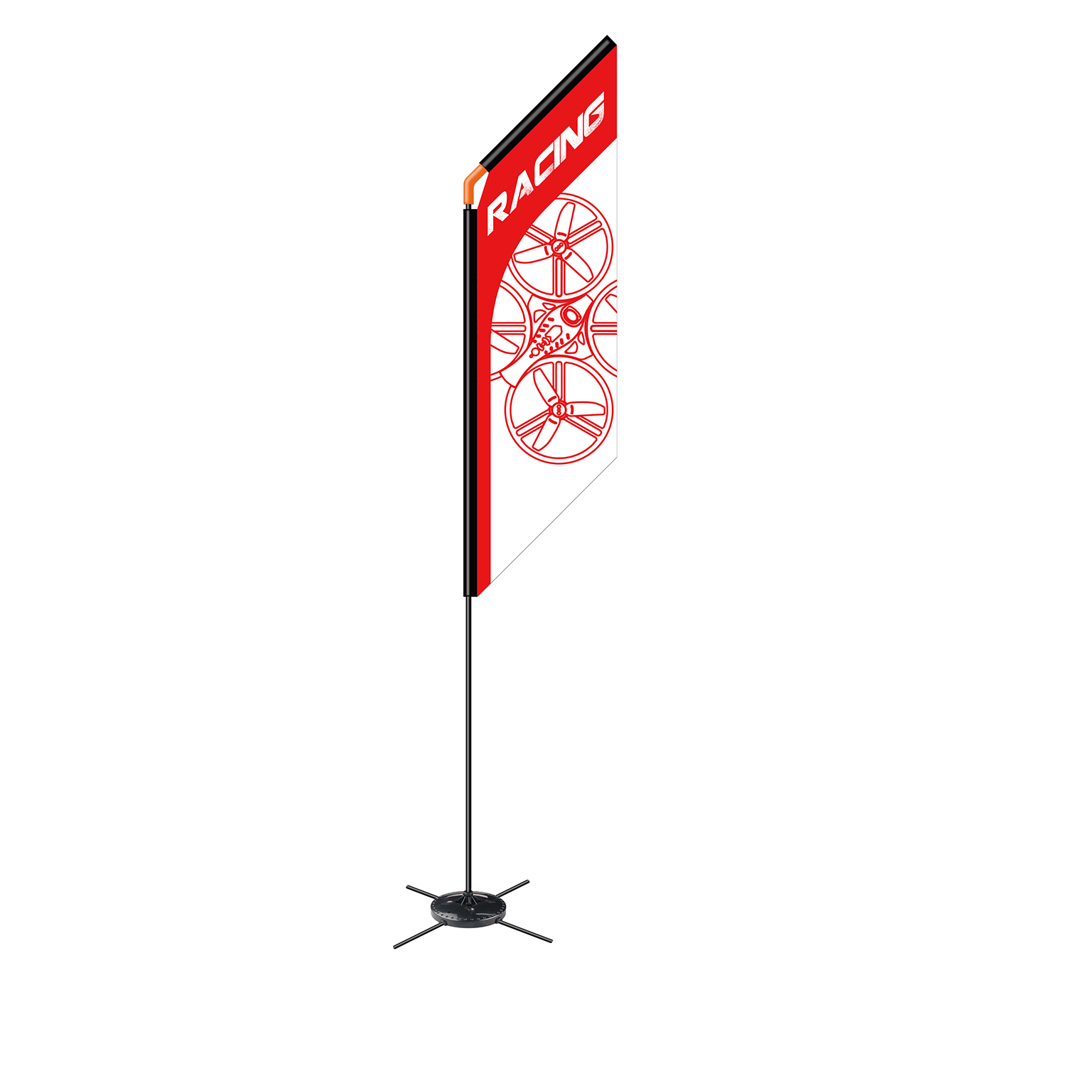 Drone Racing Gate - โดรน FPV Racer Flag Drone Quad