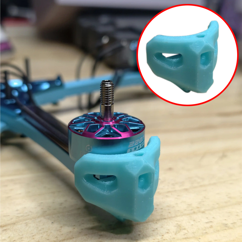 Drone Racing Gate - 4 ชิ้น สำหรับมอเตอร์ Axisflying Bando5 ตัวป้องกันการชนกัน