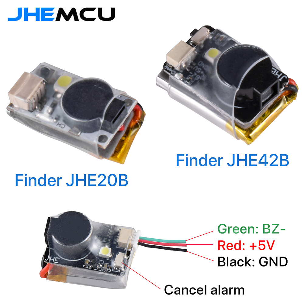 Drone Racing Gate - JHEMCU JHE42B/JHE20B เครื่องติดตามขนาดเล็ก 5V เสียงดังพิเศษ ป้องกันการสูญหาย