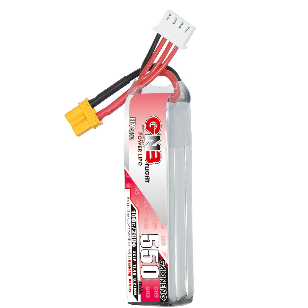 GNB HV 11.4V 550mAh 100C/200C  - Drone Racing Battery บทวิจารณ์และราคา