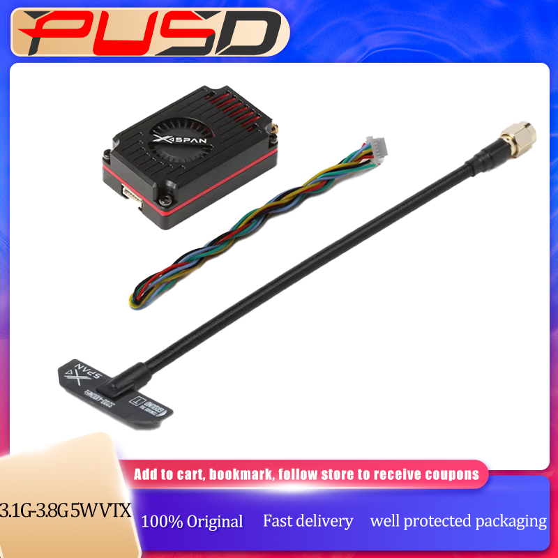 Rushfpv Rush FPV XSPAN 3.1G-3. - Drone Racing Vtx บทวิจารณ์และราคา