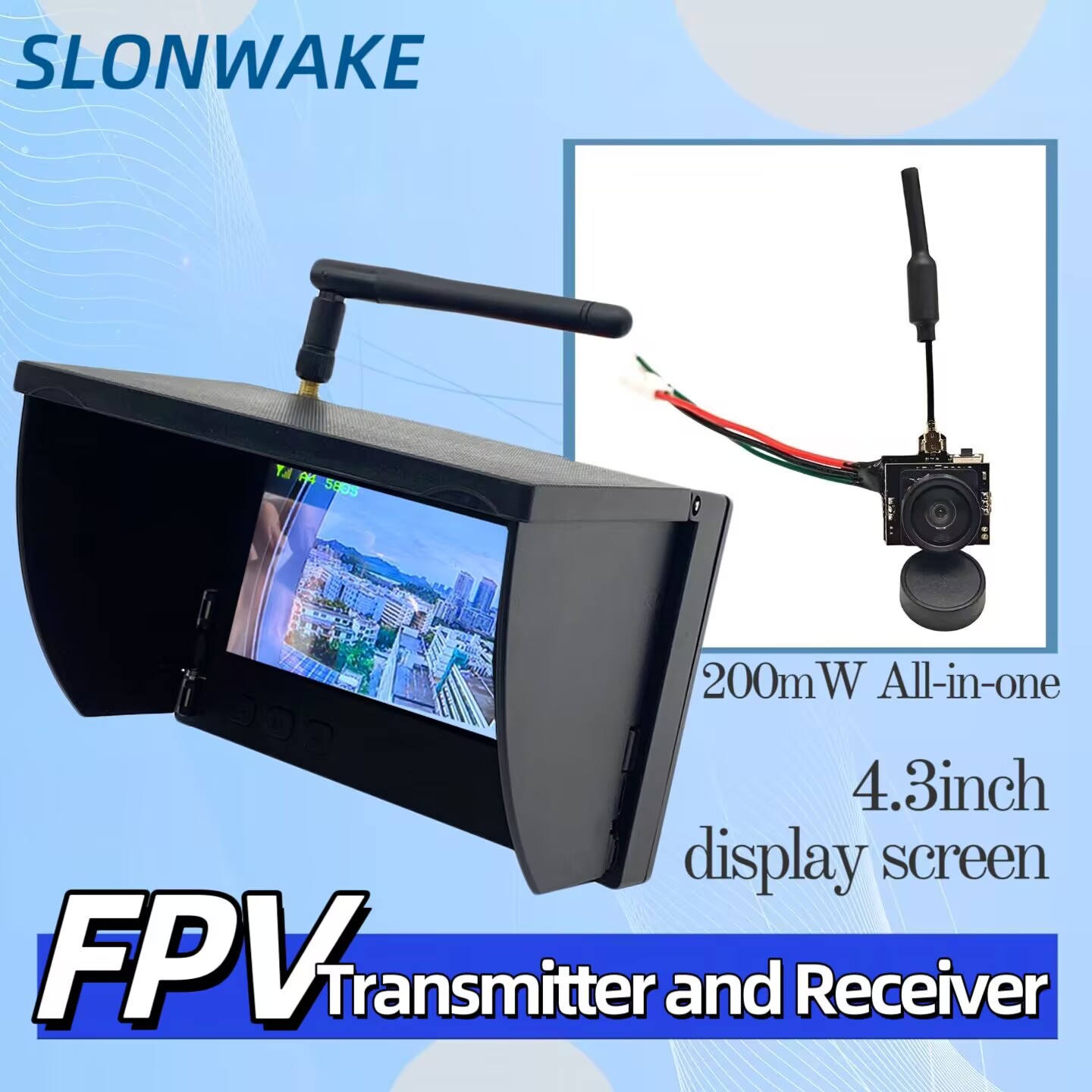 กล้องส่งสัญญาณวิดีโอแบบอนาล็อก - Drone Racing Frame บทวิจารณ์และราคา