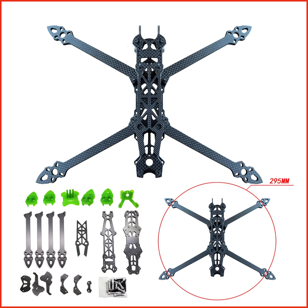 1ชิ้นเครื่องหมาย Mark4 4 HD 7น - Drone Racing Frame บทวิจารณ์และราคา
