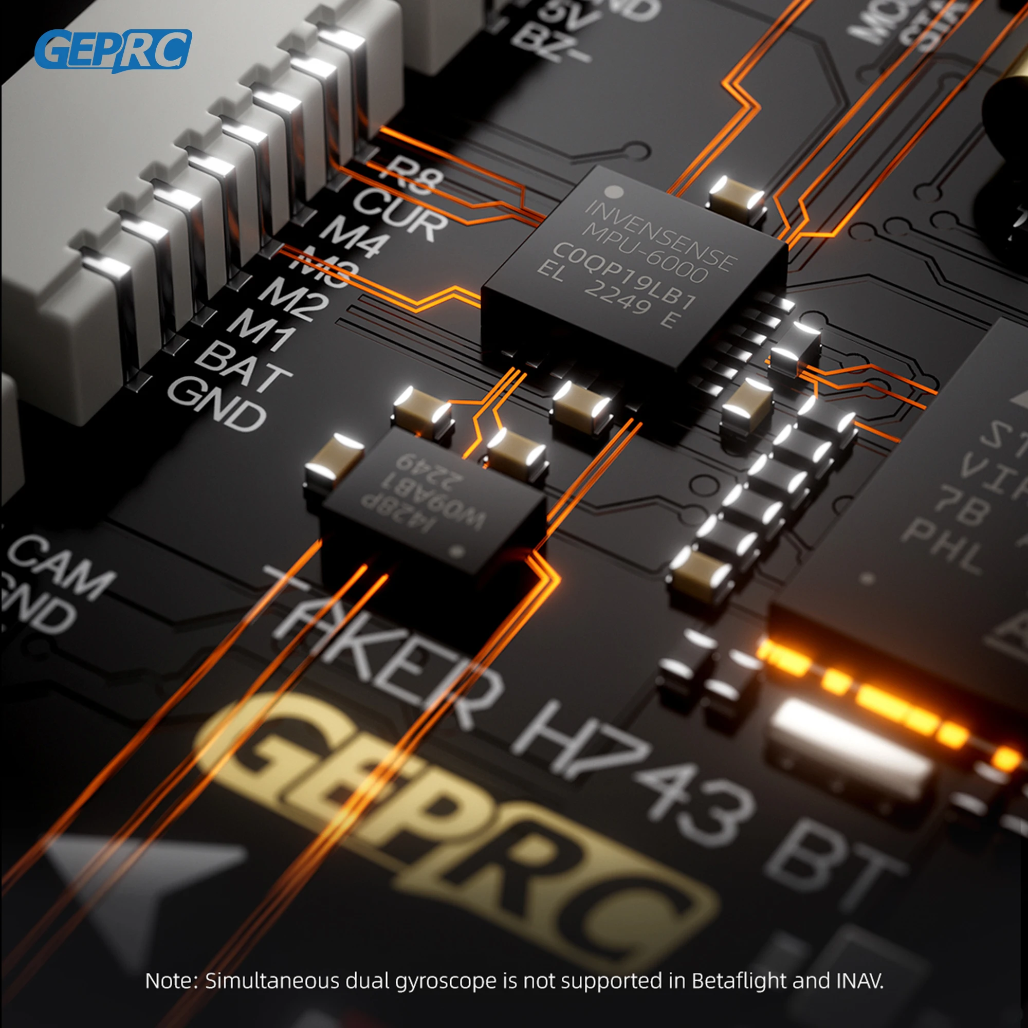 GEPRC TAKER H743 BT 32Bit 65A  - Drone Racing Flight Controller บทวิจารณ์และราคา