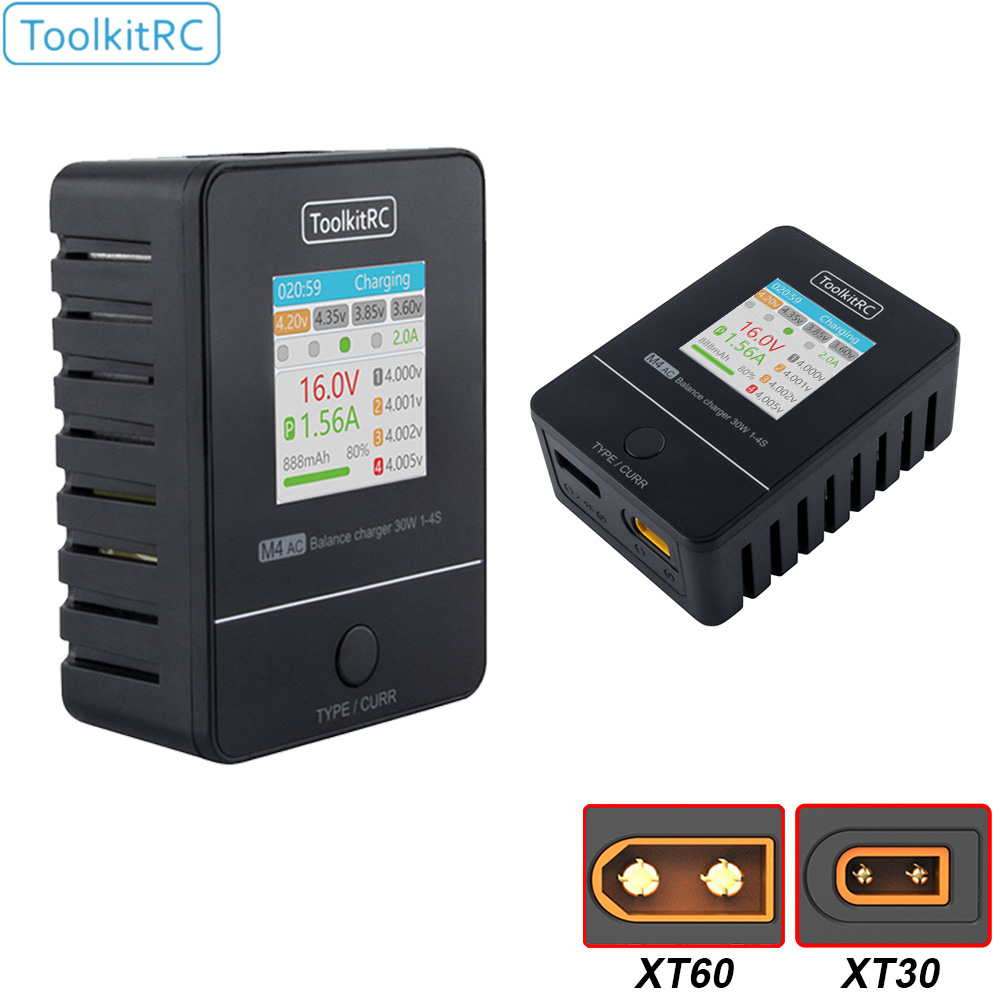 Toolkitrc M4AC 30W Lipo Life l - Drone Racing Charger บทวิจารณ์และราคา