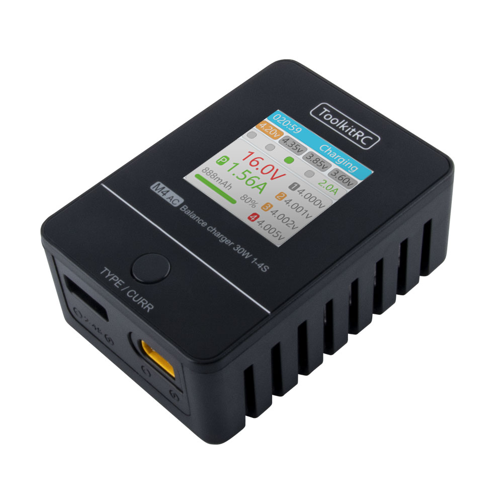 Toolkitrc M4AC 30W Lipo Life l - Drone Racing Charger บทวิจารณ์และราคา