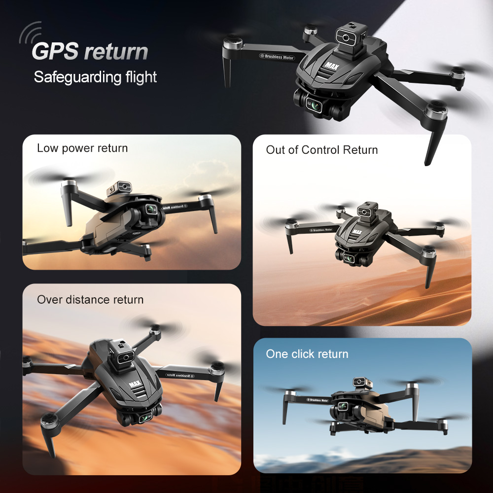 V168 PRO Max GPS Drone 8K Prof - Drone Racing Camera บทวิจารณ์และราคา