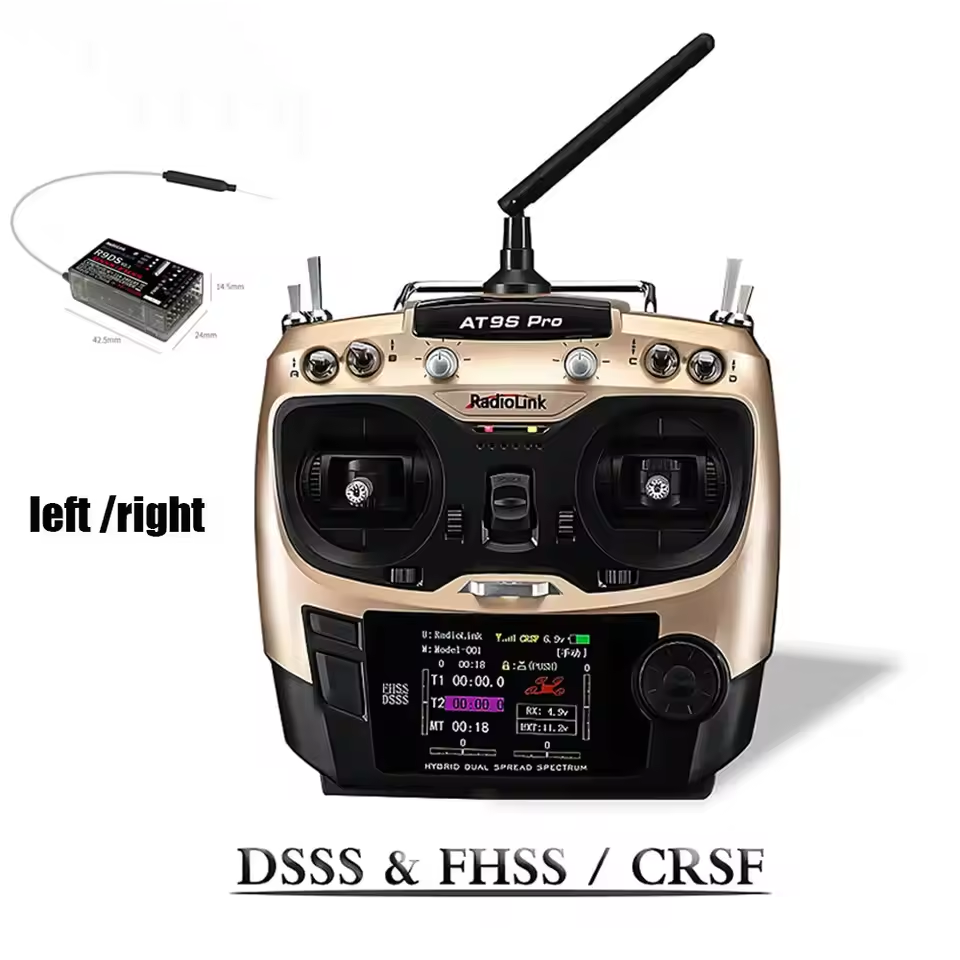 Radiolink AT9SPro 12CH 2.4G DS - Drone Racing Battery บทวิจารณ์และราคา