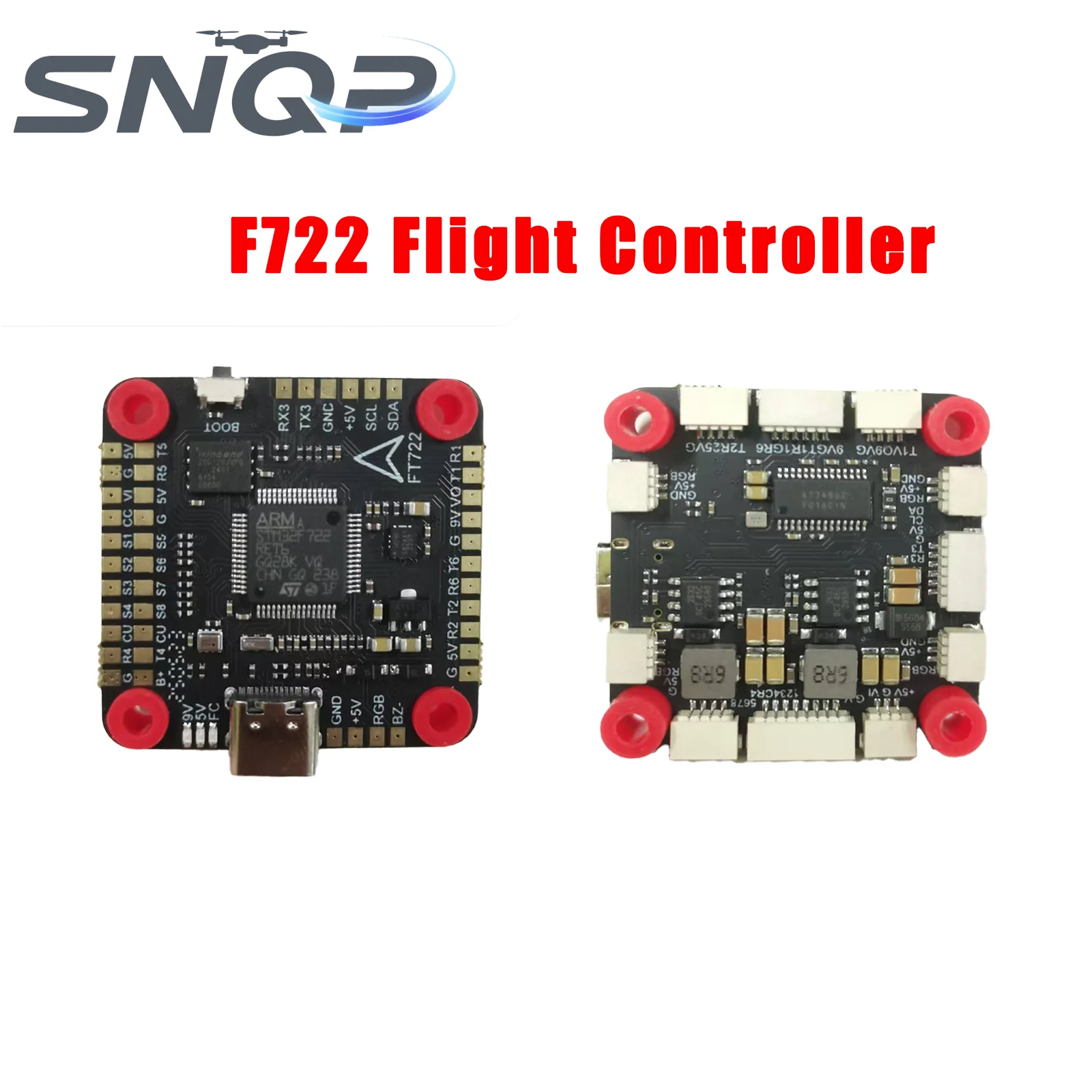 F405/F722 ตัวควบคุมการบินสามตั - Drone Racing Esc บทวิจารณ์และราคา