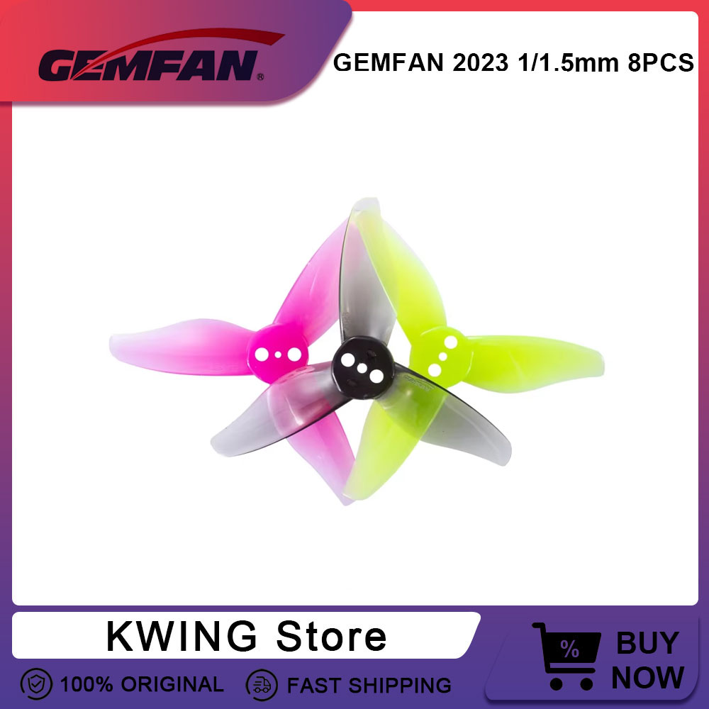 ใบพัด Gemfan Hurricane 2023 2X - Drone Racing Gate บทวิจารณ์และราคา