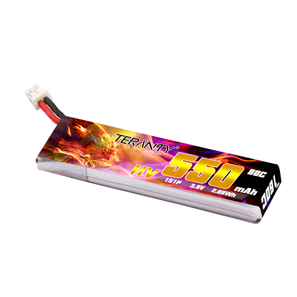 TERANTY HV 1S 3.8V 550mAh 80C/ - Drone Racing Battery บทวิจารณ์และราคา