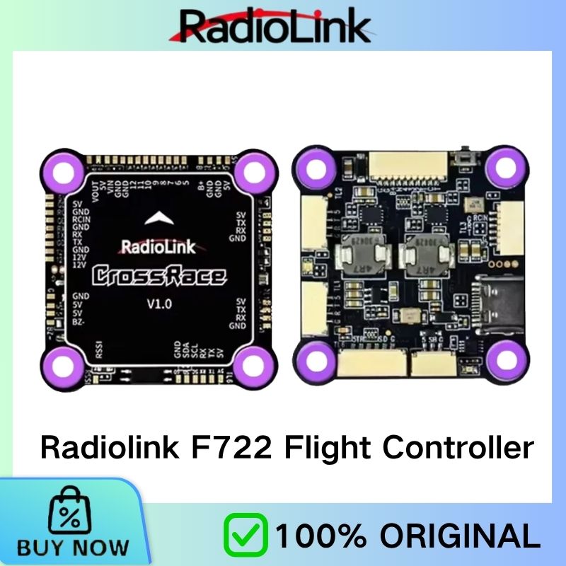 Radiolink F722 ชุดควบคุมการบิน - Drone Racing Flight Controller บทวิจารณ์และราคา