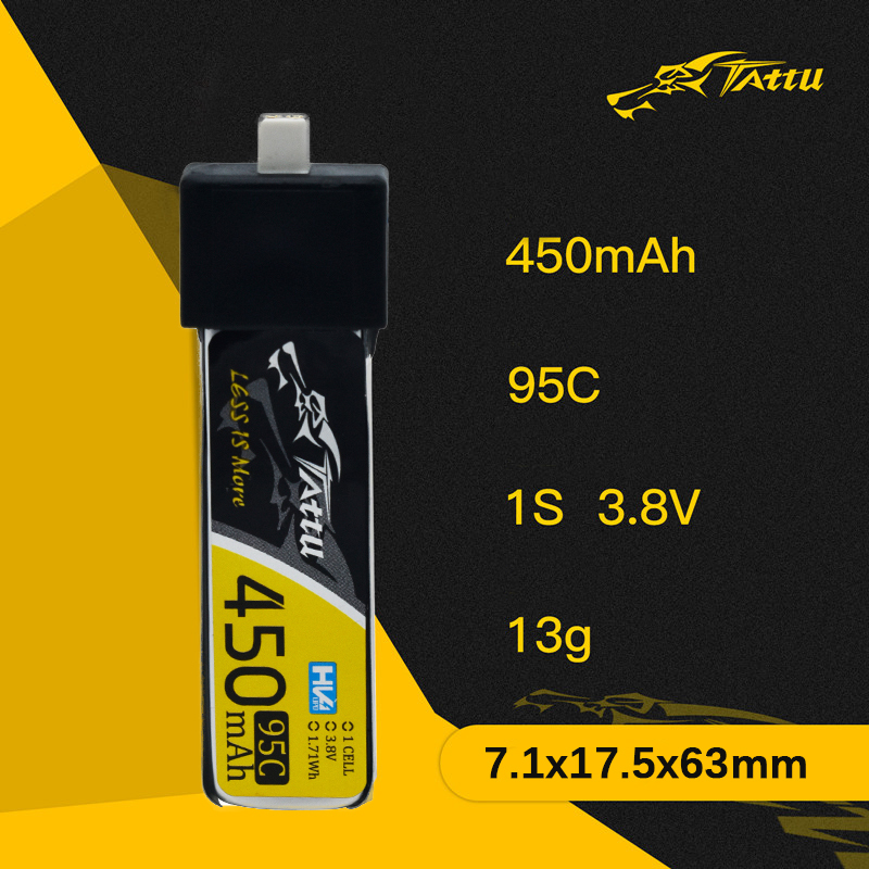 แบตเตอรี่ Tattu ใหม่450/500/55 - Drone Racing Battery บทวิจารณ์และราคา