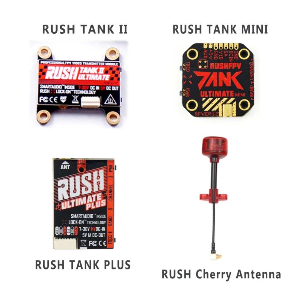 RUSH TANK Ultimate II/Mini/ PL - Drone Racing Frame บทวิจารณ์และราคา