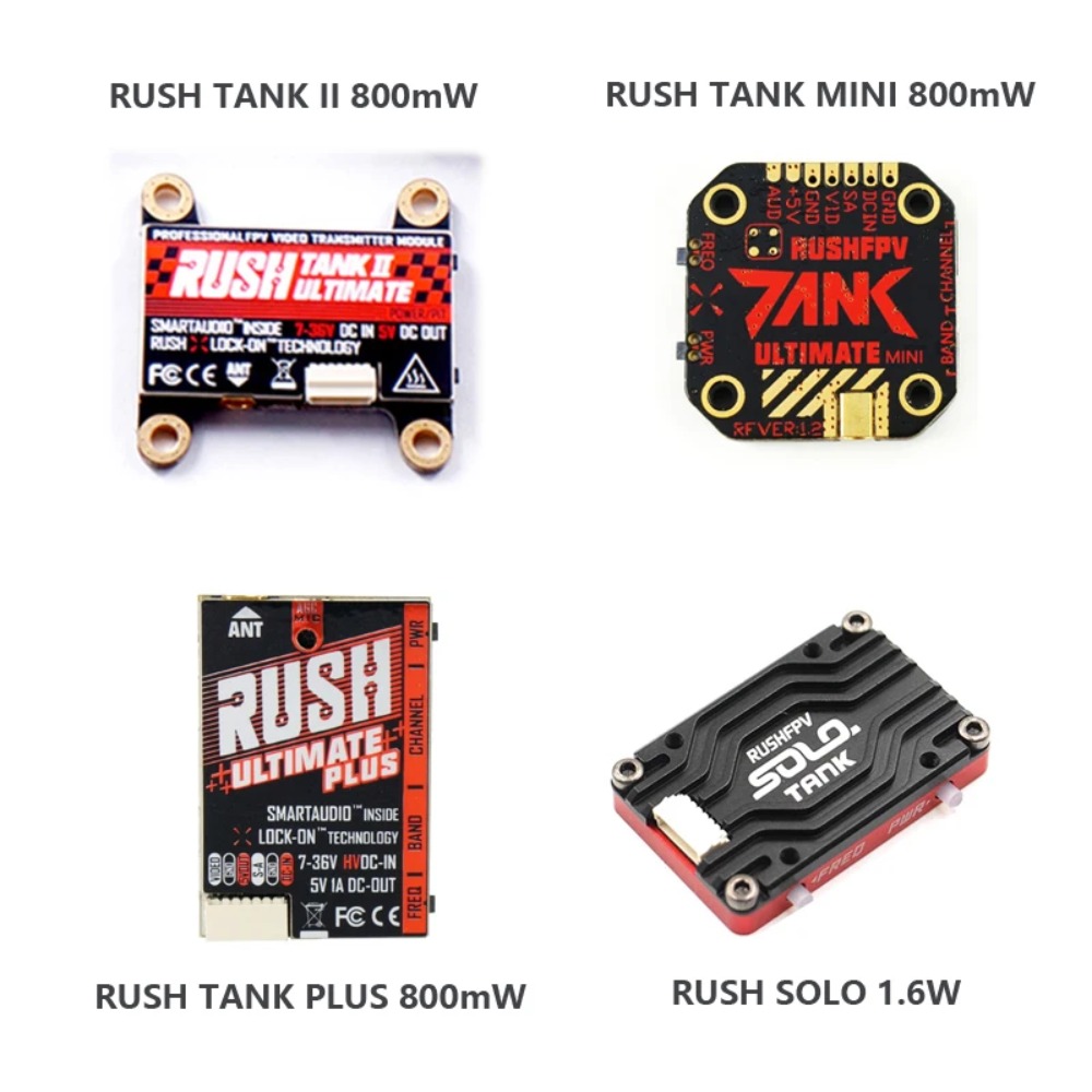 RUSH TANK Ultimate II/Mini/ PL - Drone Racing Frame บทวิจารณ์และราคา