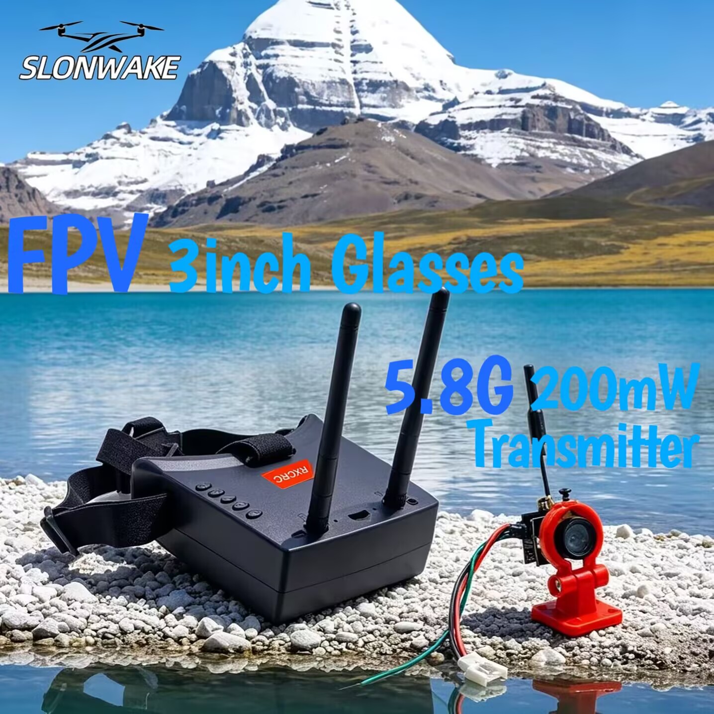 กล้องส่งสัญญาณอนาล็อก SLONWAKE - Drone Racing Frame บทวิจารณ์และราคา