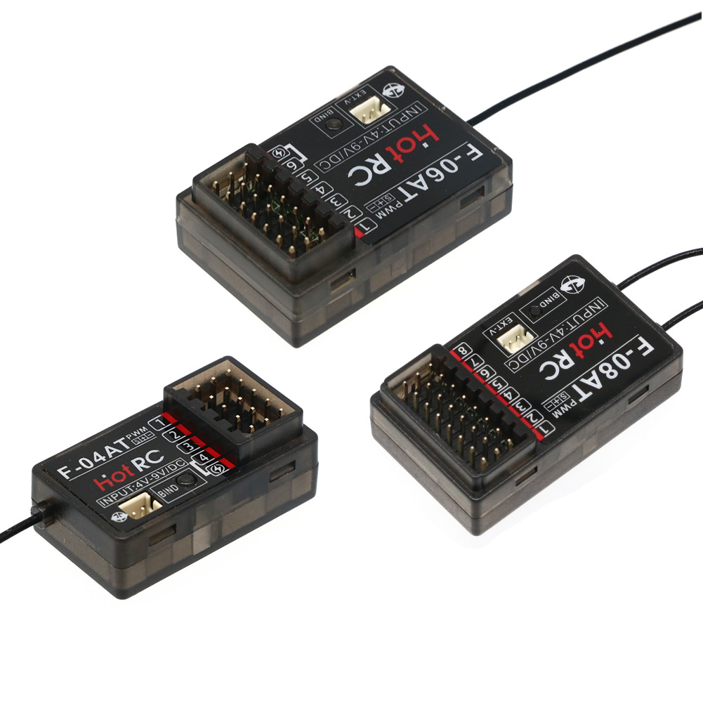 HOTRC 2.4 Ghz F-04A F-06A F-08 - Drone Racing Receiver บทวิจารณ์และราคา