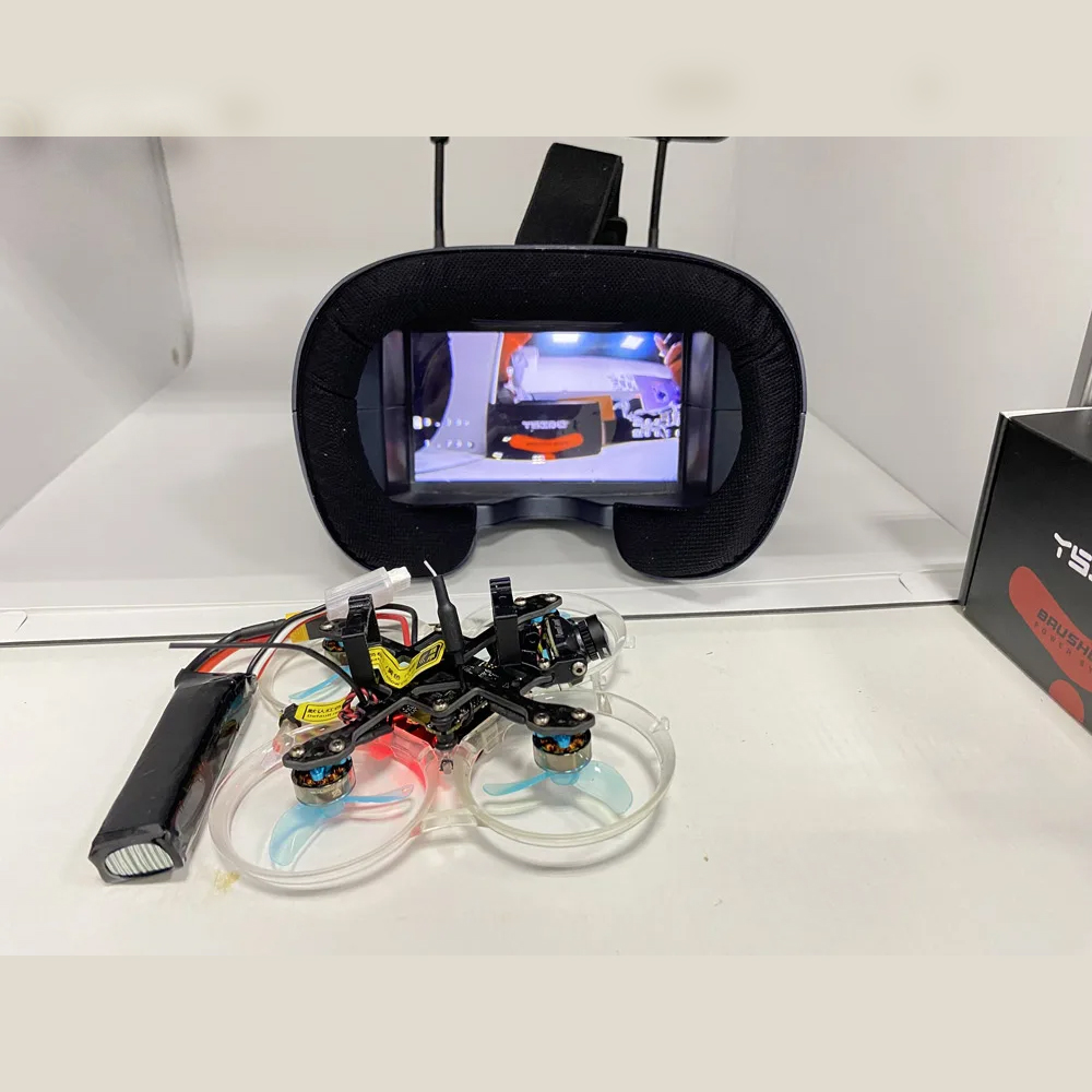 แว่นตา FPV รุ่น 008D 5.8G 40CH - Drone Racing Goggles บทวิจารณ์และราคา